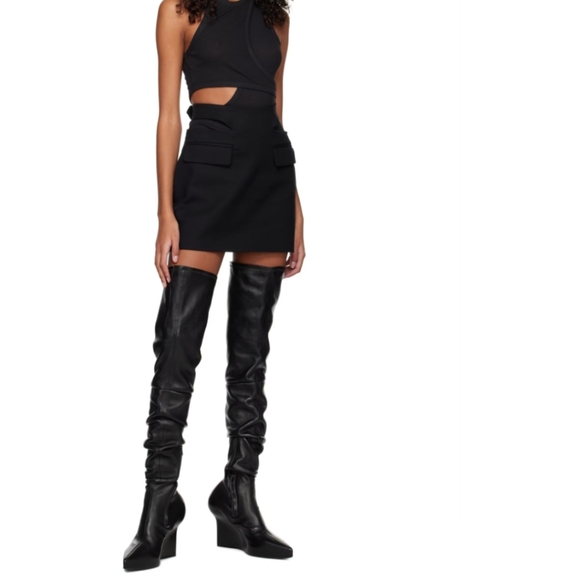 Dion Lee Y front buckle mini skirt - XS - Picture 1 of 8